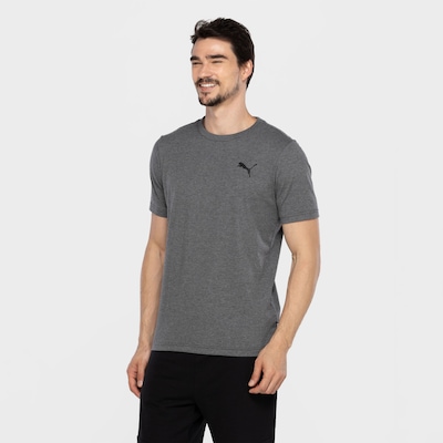 Camiseta Masculina Puma Manga Curta Essentials Small Cat Logo - Foto 5