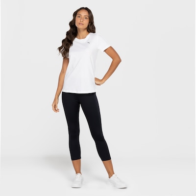 Camiseta Feminina Puma Essentials Small Cat Logo - Foto 4