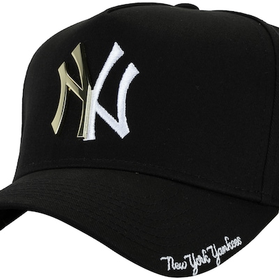 Boné do New York Yankees Aba Curva New Era MLB Snapback 940 AF SN - Adulto - Foto 4