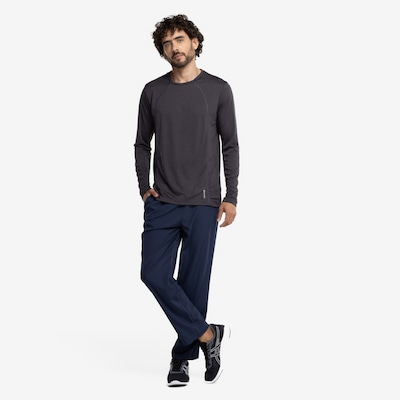 Camiseta Masculina Oxer Manga Long Flat Mescla - Foto 4