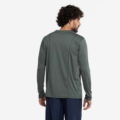 Camiseta Masculina Oxer Manga Long Flat Mescla - Foto 3