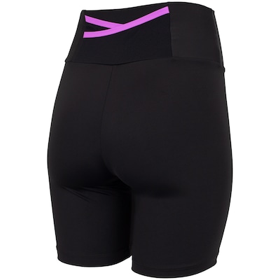 Bermuda Feminina Oxer Bolso Traseiro Cós Médio Alta Compressão - Foto 2