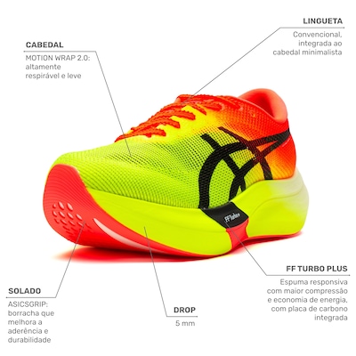 Tênis ASICS Metaspeed Sky Paris Masculino - Foto 3