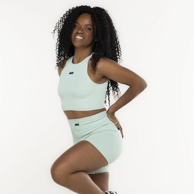 TOP ATHLEISURE CANELADO JADE JADE - Foto 2
