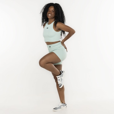 SHORTS ATHLEISURE CANELADO JADE JADE - Foto 1