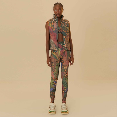 Calça Legging Feminina Farm Floresta Poá - Foto 3