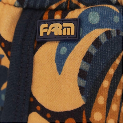 Short de Moletom Feminino Farm Coqueirou Bex - Foto 5