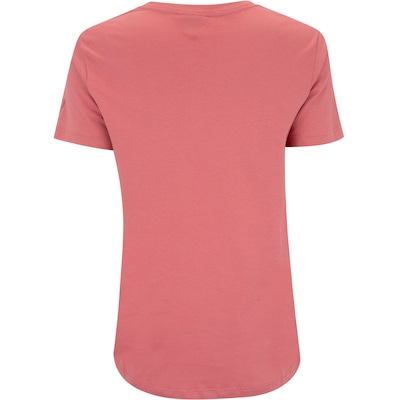 Camiseta Feminina ASICS Manga Curta Malha Cava Tradicional - Foto 2