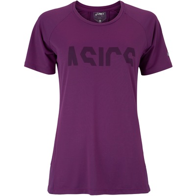 Camiseta Feminina ASICS Manga Curta Recorte Respirável - Foto 1