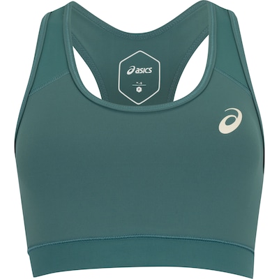 Top Fitness com Bojo Removível ASICS Basic Logo Média Sustentação Adulto - Foto 1