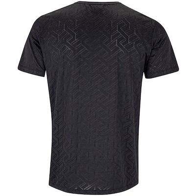 Camiseta Masculina ASICS Manga Curta Jacquard Anti Odor Cava Tradicional - Foto 2