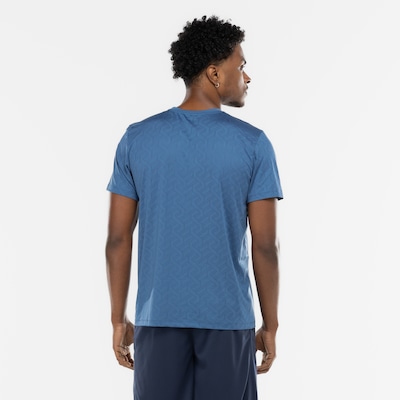 Camiseta Masculina ASICS Manga Curta Jacquard Anti Odor Cava Tradicional - Foto 3
