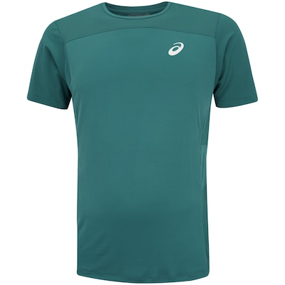 Camiseta Masculina ASICS Manga Curta Racket Recortada - Foto 5
