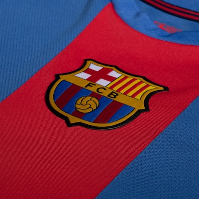 Camiseta do Barcelona Juvenil Fardamento Recorte - Foto 3