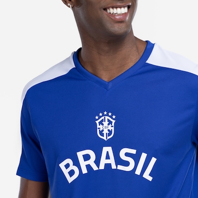 Camiseta do Brasil CBF Masculina Class Dry - Foto 4