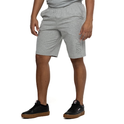 Bermuda Masculina Fila Practical Logo Outline - Foto 2