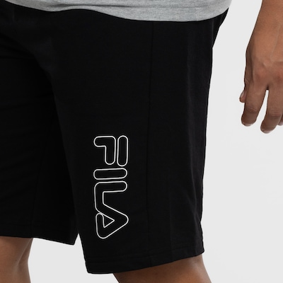 Bermuda Masculina Fila Practical Logo Outline - Foto 5
