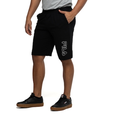 Bermuda Masculina Fila Practical Logo Outline - Foto 2