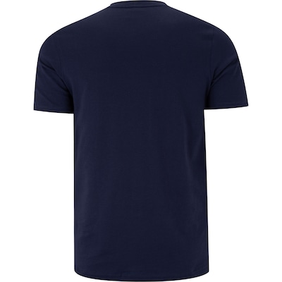 Camiseta Masculina Fila Manga Curta Letter Outline - Foto 2