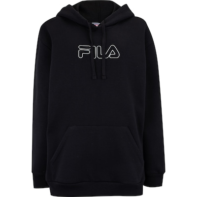 Blusão Feminino Fila com Capuz Letter Winter Outline - Foto 1