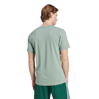 Camiseta Masculina adidas Manga Curta Essentials Logo - Foto 2