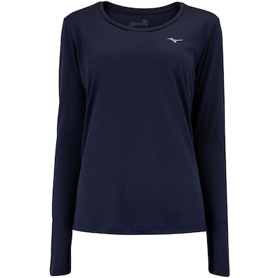 Camiseta Feminina Mizuno Manga Longa Nirvana F - Foto 1