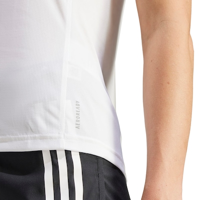 Camiseta Feminina adidas Manga Curta Run It - Foto 5
