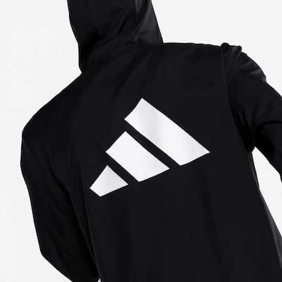 Jaqueta Corta-Vento Masculina adidas com Capuz Run IT Jacket - Foto 5