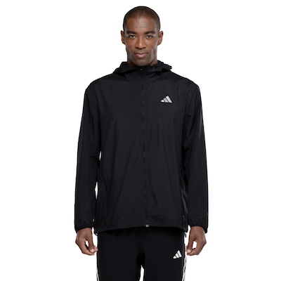 Jaqueta Corta-Vento Masculina adidas com Capuz Run IT Jacket - Foto 2