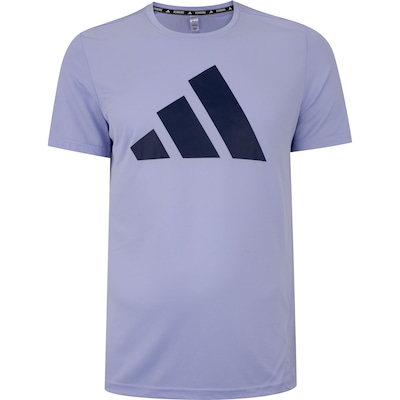 Camiseta Masculina adidas Manga Curta Run It - Foto 1