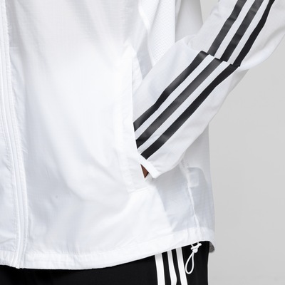 Jaqueta Corta-Vento Masculina adidas com Capuz OTR 3S - Foto 6