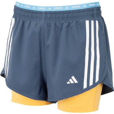 Short Feminino adidas Own The Run Essentials 3 Stripes 2IN1 - Foto 5
