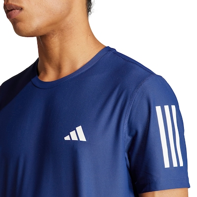 Camiseta Masculina adidas Manga Curta Own The Run Base - Foto 4