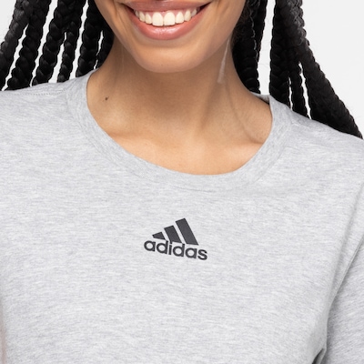 Camiseta Feminina adidas Small Logo - Foto 5