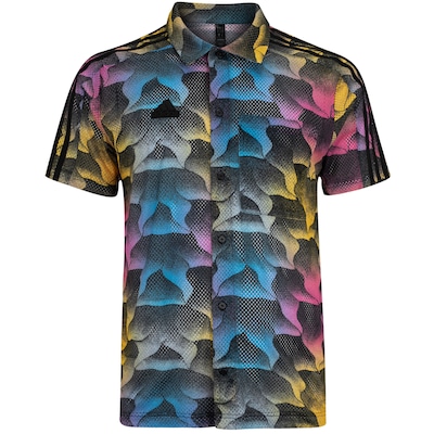 Camisa Masculina adidas Manga Curta Tiro Aopshirt - Foto 1