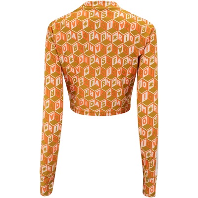 Blusa Cropped Feminina adidas Farm Manga Longa LS - Foto 2
