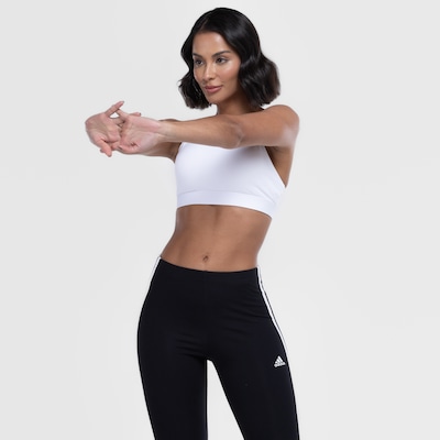 Top Fitness com Bojo Removível adidas Média Sustentação Ultimate MS BRA Adulto - Foto 5