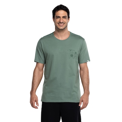 Camiseta Masculina Nord Manga Curta Lifestyle - Foto 2