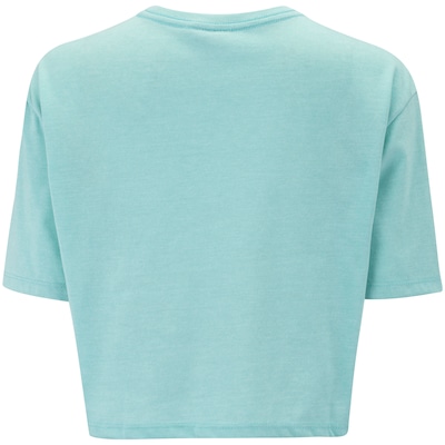 Blusa Cropped Feminina ASICS Manga Curta Malha - Foto 2