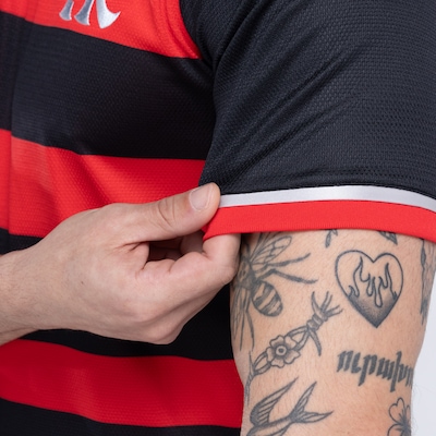 Camisa do Flamengo I 24 adidas Masculina Torcedor - Foto 5