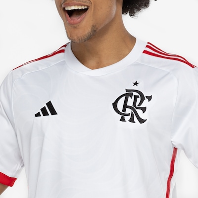 Camisa do Flamengo II 24 adidas Masculina Torcedor - Foto 6