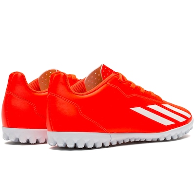Chuteira Society adidas X Crazyfast 4 Club Júnior - Foto 4