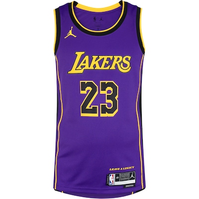 Camiseta Regata Los Angeles Lakers Nike Masculina Dri-Fit Jersey Swgmn STM 22 - Foto 2