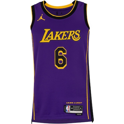 Camiseta Regata Los Angeles Lakers Nike Masculina Dri-Fit Jersey Swgmn STM 22 - Foto 1