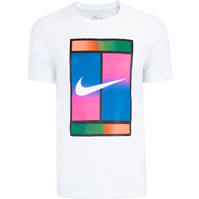 Camiseta Masculina Nike Manga Curta Dri-fit Court Open SP24 - Foto 1