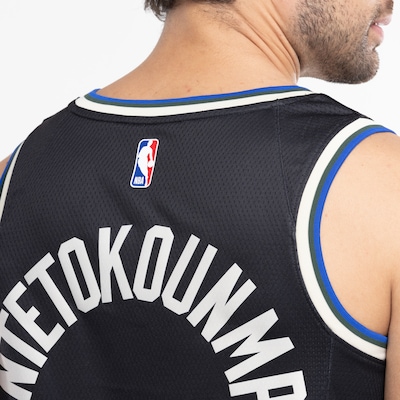 Camiseta Regata do Milwaukee Bucks Nike Masculina Dri-Fit Icon 23 - Foto 5