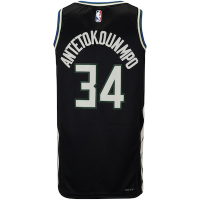 Camiseta Regata do Milwaukee Bucks Nike Masculina Dri-Fit Icon 23 - Foto 3