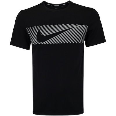Camiseta Masculina Nike Manga Curta Flash Miler Top - Foto 1