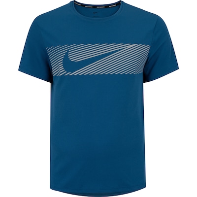 Camiseta Masculina Nike Manga Curta Flash Miler Top - Foto 1