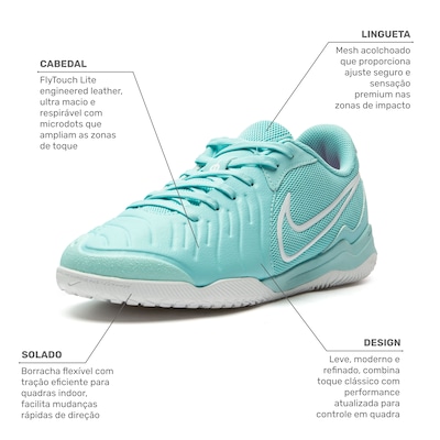 Chuteira Futsal Nike Tiempo Legend 10 Academy Adulto - Foto 2